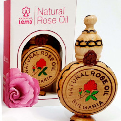 100% Natural Genuine Bulgarian ROSE OIL otto 1ml Certified