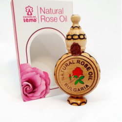 100% Natural Genuine Bulgarian ROSE OIL otto 1ml Certified